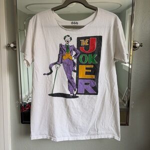 Batman the Joker white tee shirt
